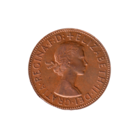 Preview 1 penny, 1964 obverse