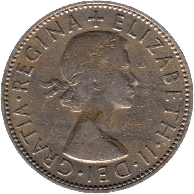 2 shillings, 1964 Obverse