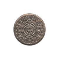 Preview 2 shillings, 1964 reverse