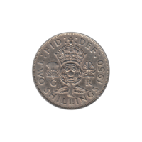 Preview 2 shillings, 1950 reverse