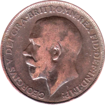 Preview 1 penny, 1913 obverse