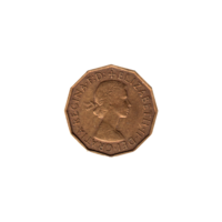 Preview 3 pence, 1964 obverse