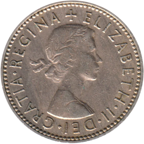 1 shilling, 1956 Obverse