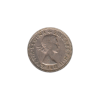 Preview 1 shilling, 1956 obverse