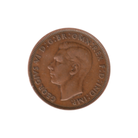 Preview 1 penny, 1939 obverse