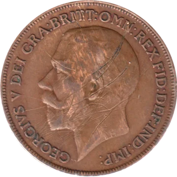 Preview 1 penny, 1921 obverse