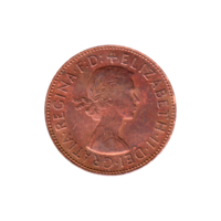 Preview 1 penny, 1966 obverse
