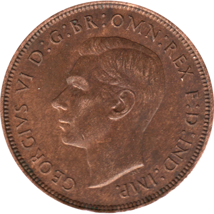 1 penny, 1946 Obverse