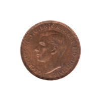 Preview 1 penny, 1946 obverse
