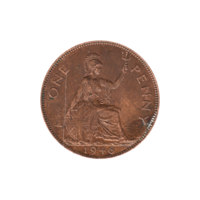Preview 1 penny, 1946 reverse