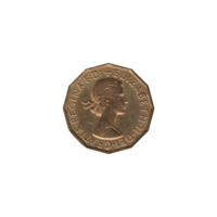 Preview 3 pence, 1962 obverse
