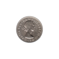 Preview 1 shilling, 1957 obverse
