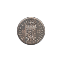 Preview 1 shilling, 1957 reverse