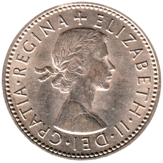 1 shilling, 1966 Obverse