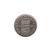 Preview 1 shilling, 1966 reverse