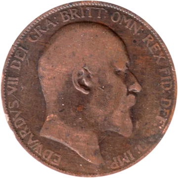 Preview 1 penny, 1905 obverse