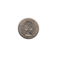 Preview 6 pence, 1967 obverse