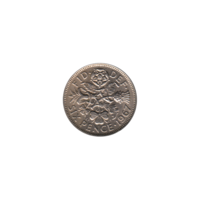 Preview 6 pence, 1967 reverse