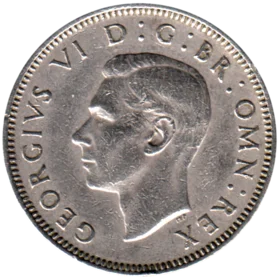 Preview 1 shilling, 1947 obverse
