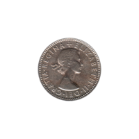 Preview 1 shilling, 1957 obverse
