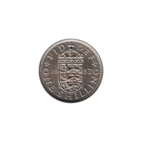 Preview 1 shilling, 1957 reverse