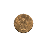 Preview 3 pence, 1940 reverse