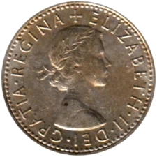 Preview 6 pence, 1966 obverse