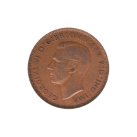 Preview 1 penny, 1947 obverse