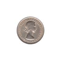 Preview 1 shilling, 1953 obverse