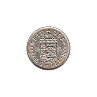 Preview 1 shilling, 1953 reverse