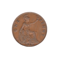 Preview 1 penny, 1936 reverse