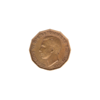 Preview 3 pence, 1941 obverse