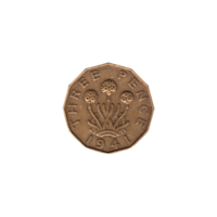 Preview 3 pence, 1941 reverse
