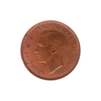 Preview 1 penny, 1948 obverse