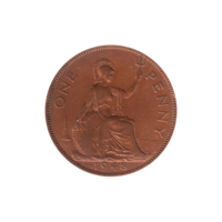 Preview 1 penny, 1948 reverse