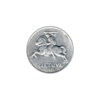 Preview 5 centas, 1991 obverse