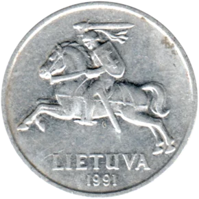Preview 5 centas, 1991 obverse