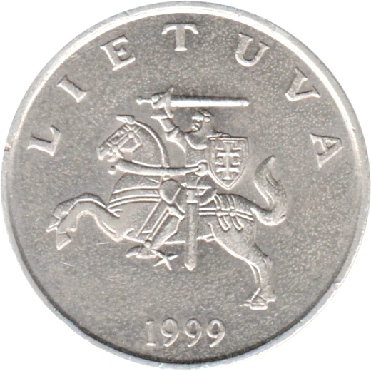 1 Litas, 1999 Obverse