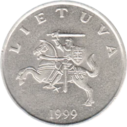 Preview 1 Litas, 1999 obverse