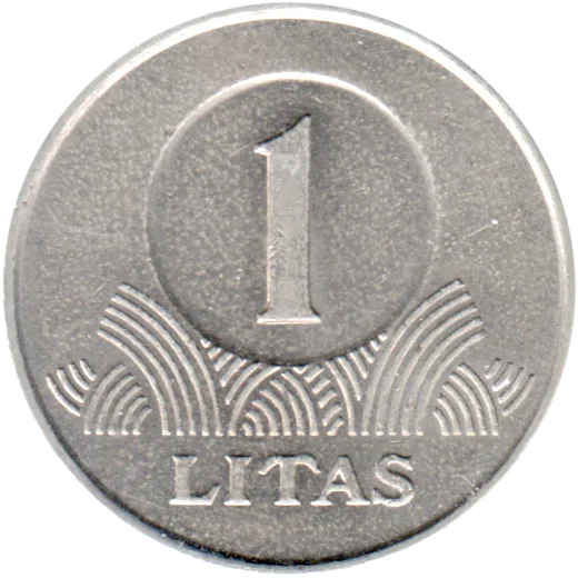 1 Litas, 1999 Reverse