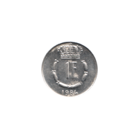 Preview 1 Franc, 1984 reverse