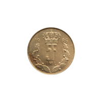 Preview 5 Francs, 1986 reverse