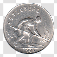 Preview 1 Franc, 1964 reverse