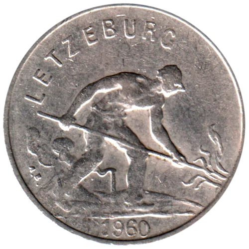 1 Franc, 1960 Obverse