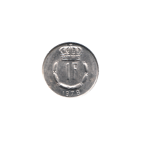 Preview 1 Franc, 1978 reverse
