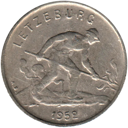 1 Franc, 1952 Obverse