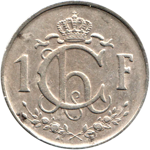 1 Franc, 1952 Reverse