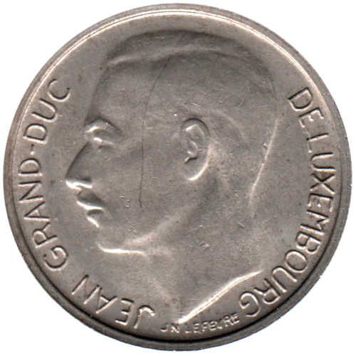 1 Franc, 1968 Obverse