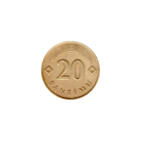 Preview 20 santimi, 2009 reverse