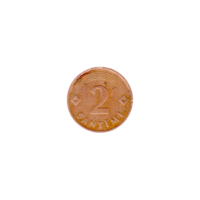 Preview 2 santimi, 1992 reverse